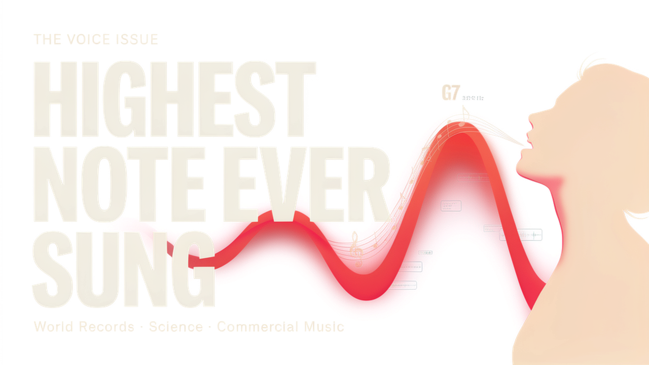 Highest Note Ever Sung: World Records, Science & Commercial Music
